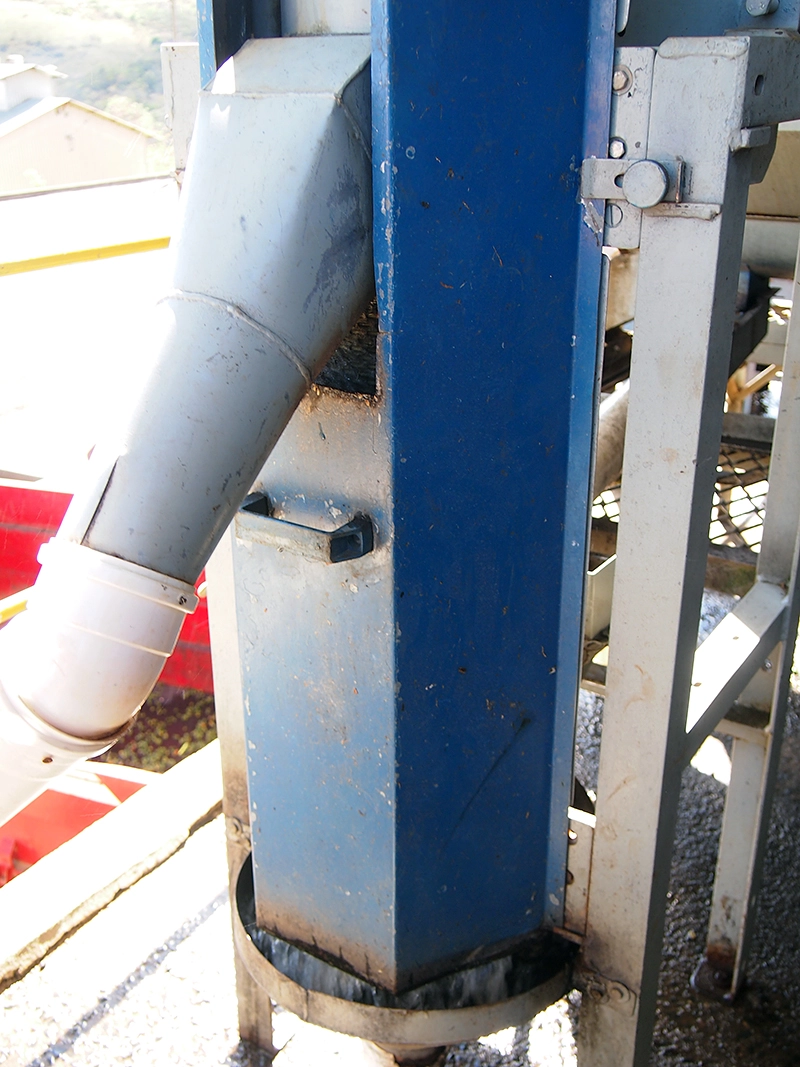 実を剥ぐ機械（パルパー）