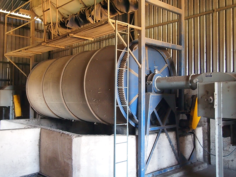 ドライヤーでの乾燥