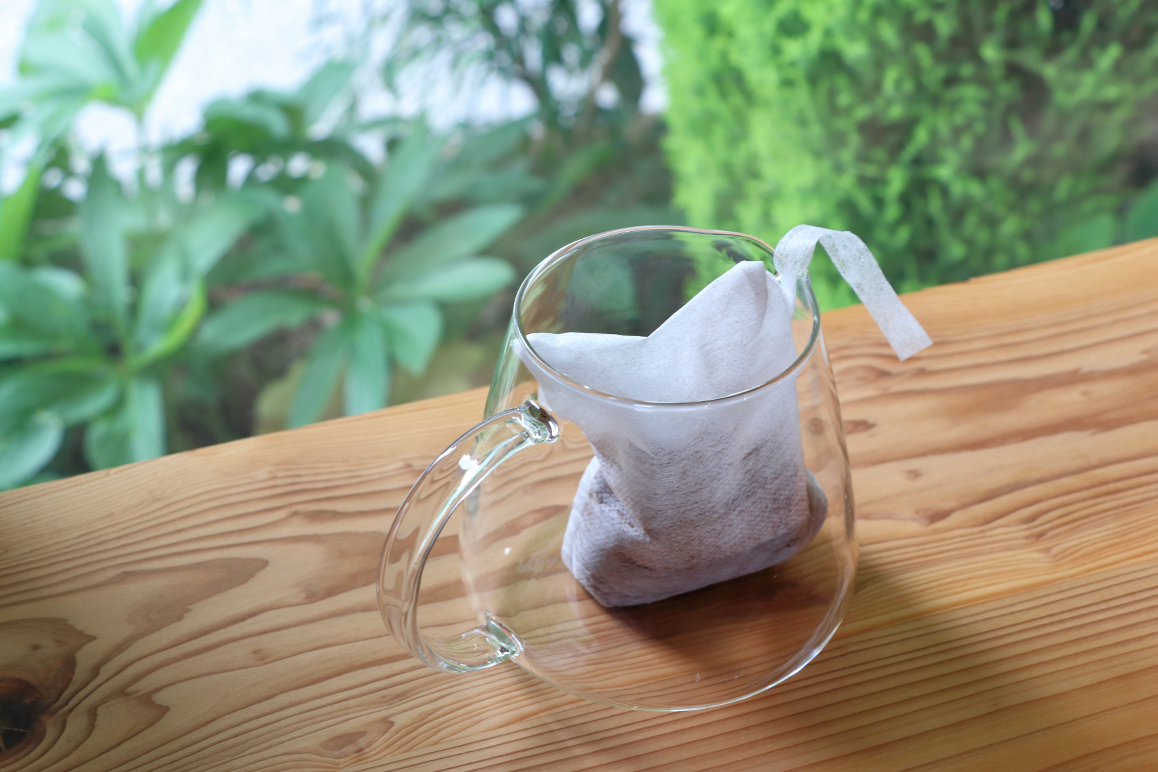 コーヒーサーバーにパックをセット