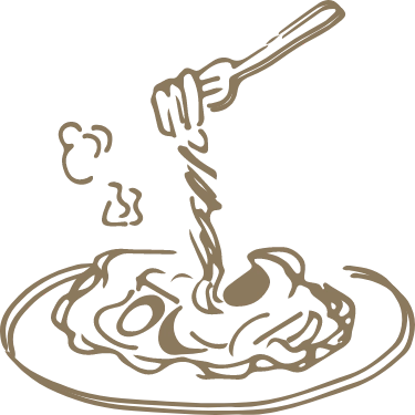 パスタのイラスト